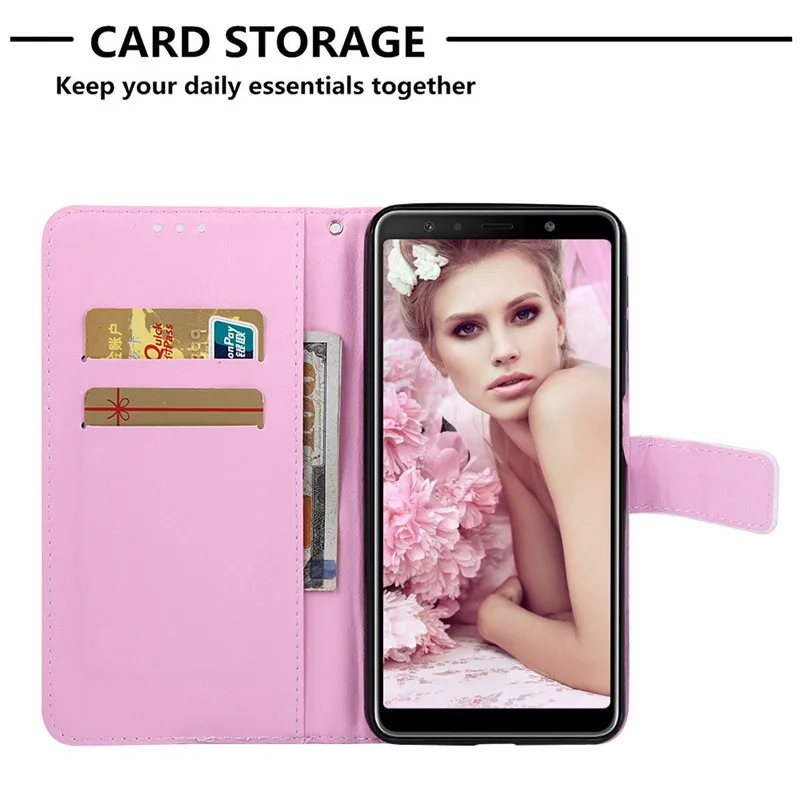 Чехол для samsung A7, чехол для samsung Galaxy A7, роскошный флип-чехол из искусственной кожи с животными для samsung Galaxy A7, чехол