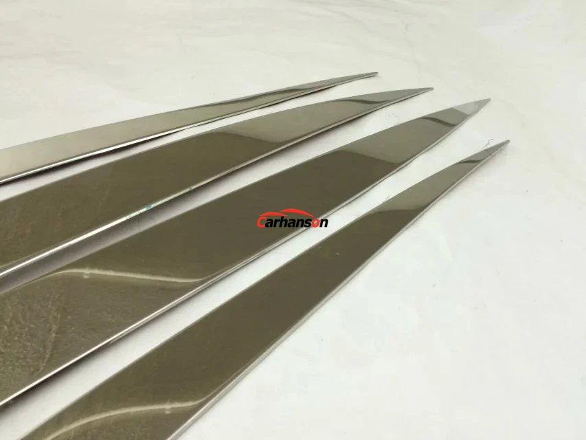 车身饰条（不锈钢红标）3