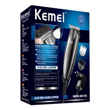 Kemei KM-701 стиль резьба Обрезка толчок белый полезный продукт масляная голова электрическая машинка для стрижки волос ножницы для стрижки волос