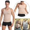 Men Gynecomastia Compression Shirt Waist Trainer Slimming Underwear Body Shaper Belly Control slim undershirt Posture Fitness US ► Photo 1/6