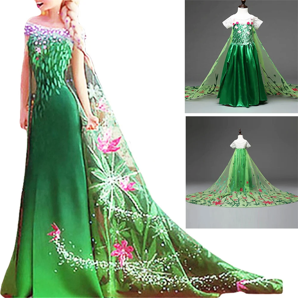 Elsa green dress Clearance