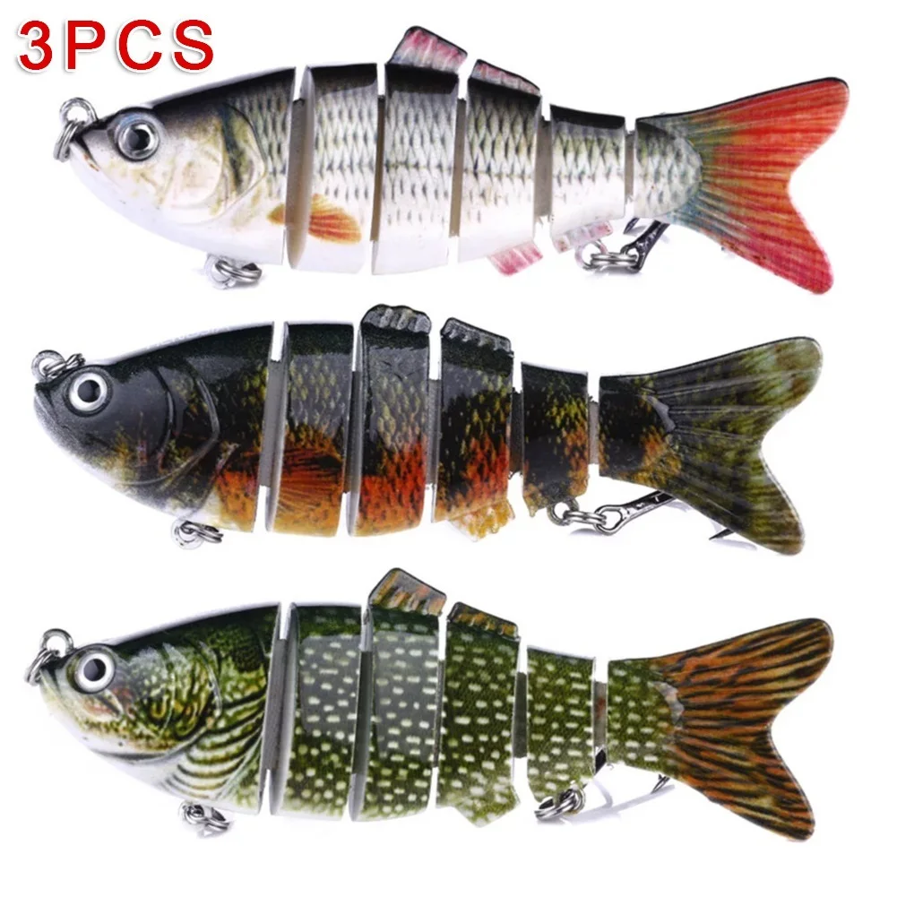 10 см Мульти Соединенные тонущие рыболовные наживки воблеры свимбейт Crankbait