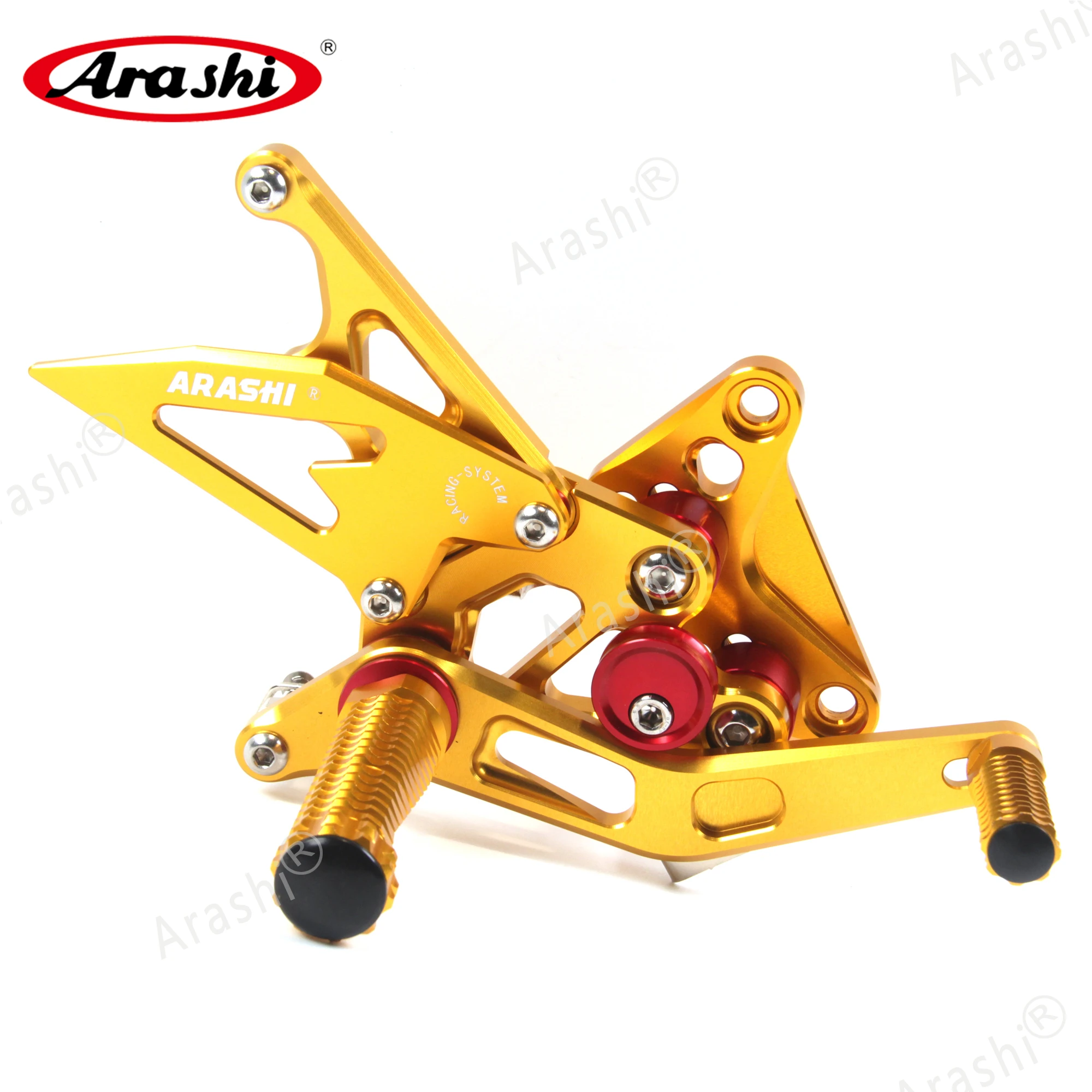 Араши для SUZUKI HAYABUSA GSXR1300 GSX1300R 2008- ЧПУ Регулируемый подножек GSX-R GSXR 1300 1300cc 2013