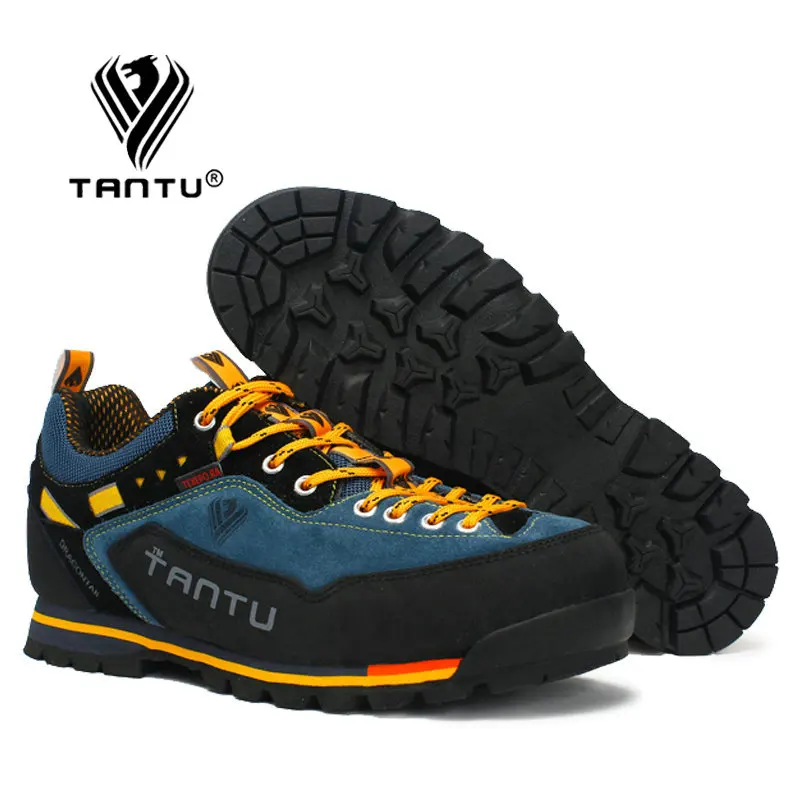 TANTU-zapatos de senderismo impermeables para hombre, calzado de escalada de montaña, botas senderismo al aire libre, zapatillas deportivas de caza - AliExpress Mobile