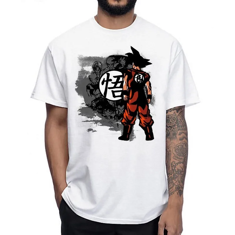 Dragon Ball Футболка супер сайян Dragon Ball Z Dbz Son футболка «Goku» Япония Вегета футболка аниме для мужчин/мальчиков топы Футболка Прямая поставка