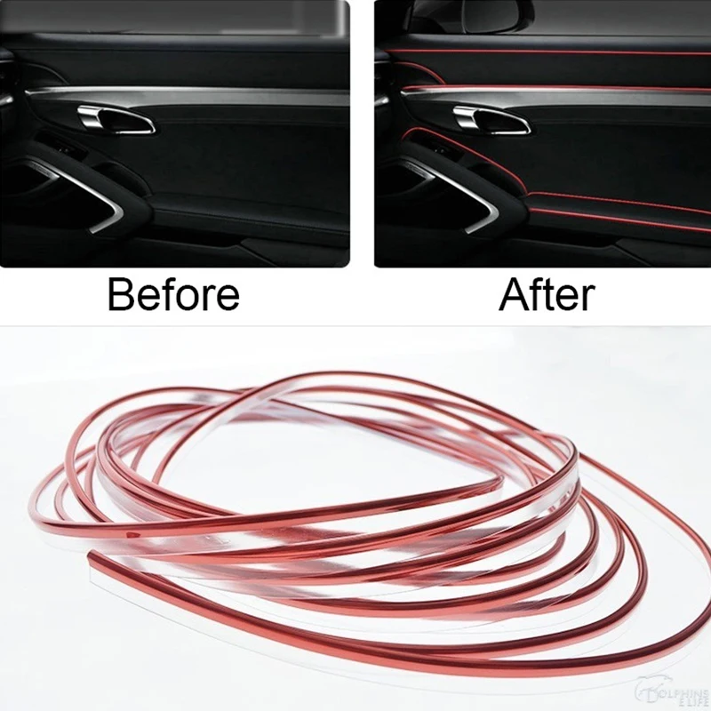 5m Bright Trim Strip Car Decoration Interior Line Girl Car Accessories Pendant Dashboard Ornaments Door Panel Gap 5m Bright Trim Strip Car Decoration Interior Line Girl Car Accessories Pendant Dashboard Ornaments Door Panel Gap