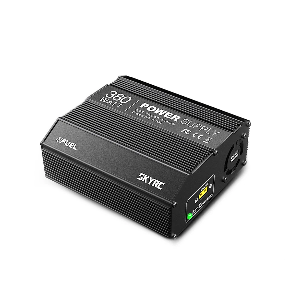 SKYRC 380W Источник питания 100-240V AC в DC 24V 16A RC адаптер питания для SKYRC B6 Nano ISDT PC-4860 BG-8S Q6 Pro DC зарядное устройство