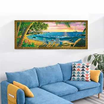 

puzzle 1000 pieces jigsaw puzzle Landscape Puzzle Game Interesting Toys 35.6x13.6 Inch educational toys