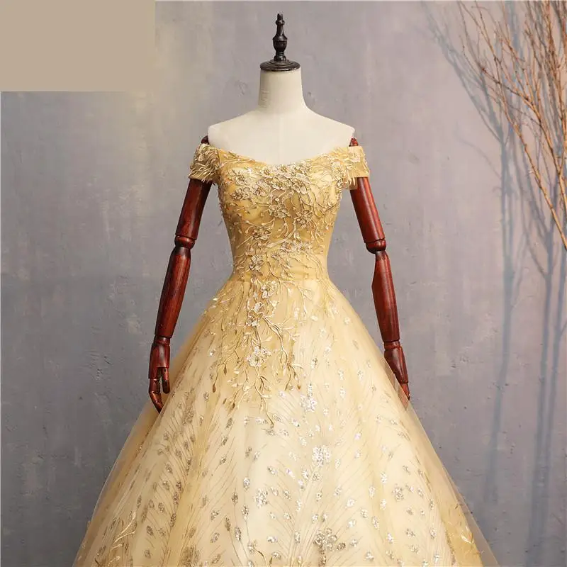 Платья Mrs Win Quinceanera Вечерний для выпускного официальный бальный наряд с открытыми плечами роскошное кружевное шикарное винтажное Пышное Платье