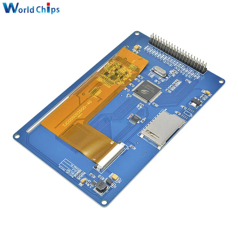 5," 5,0 дюймов 800x480 TFT ЖК-модуль дисплей Сенсорная панель+ SSD1963 для 51/AVR/STM32 800*480 ЖК-дисплей модуль сенсорный экран