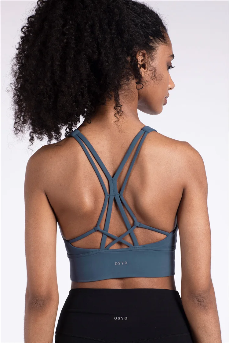 Женское противоударное Спортивное нижнее белье Lulu Upgrade Hem, осенне-зимний бюстгальтер для йоги, бесшовный спортивный бюстгальтер