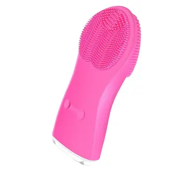 

Silicone Cleansing Electric Face Washing Ultrasonic Vibration Beauty Instrument Cleaning Brush Waterproof Artifact