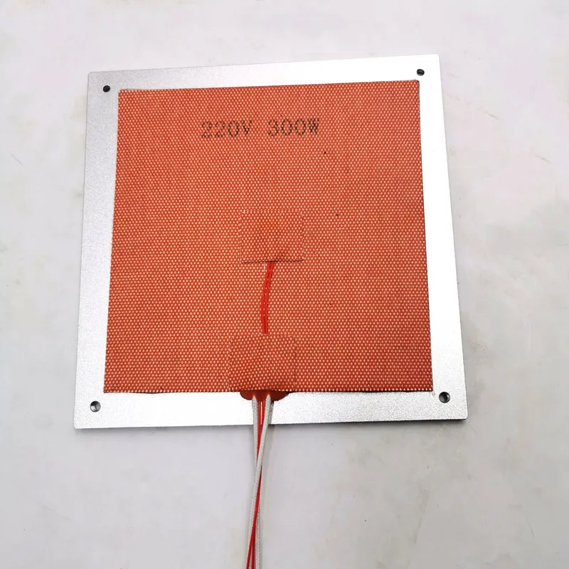 ímã pei folha silicone almofada mic6 placa de liga alumínio kit180mm