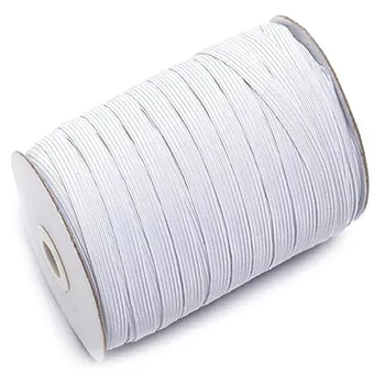 

144 Yards Sewing Elastic Bands for Face Mask 12MM Width Elastic Cord for Crafts Elastic Rope Rubber Band DIY Sewing Supplies J80