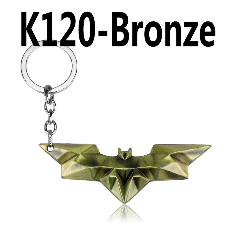 Bronze Горячая серия фильмов Бэтмен Риддлер брелок с джокером высокое качество цинковый сплав мини брелок «Джокер» для женщин мужчин фильм Ювелирные изделия Подарки - Цвет: Bronze