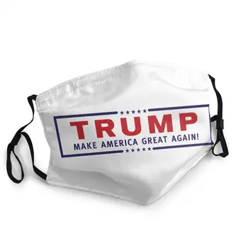

DONALD TRUMP Make America Great Non-Disposable Face Mask Print Dust Mask Protection Mask Respirator Mouth Muffle