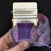 10 - 12 - 14 - 28 - 42 Hooks Mini Loom Speedweve Type Weave Darning Loom Tool Mending Jeans, Repairing Holes Sewing Accessories 3