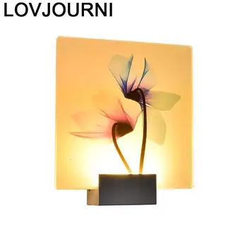 

Techo Colgante Moderna Lamp Mirror Lampe Murale Led Lampara De Interior Wandlamp Bedroom Aplique Luz Pared Wall Light