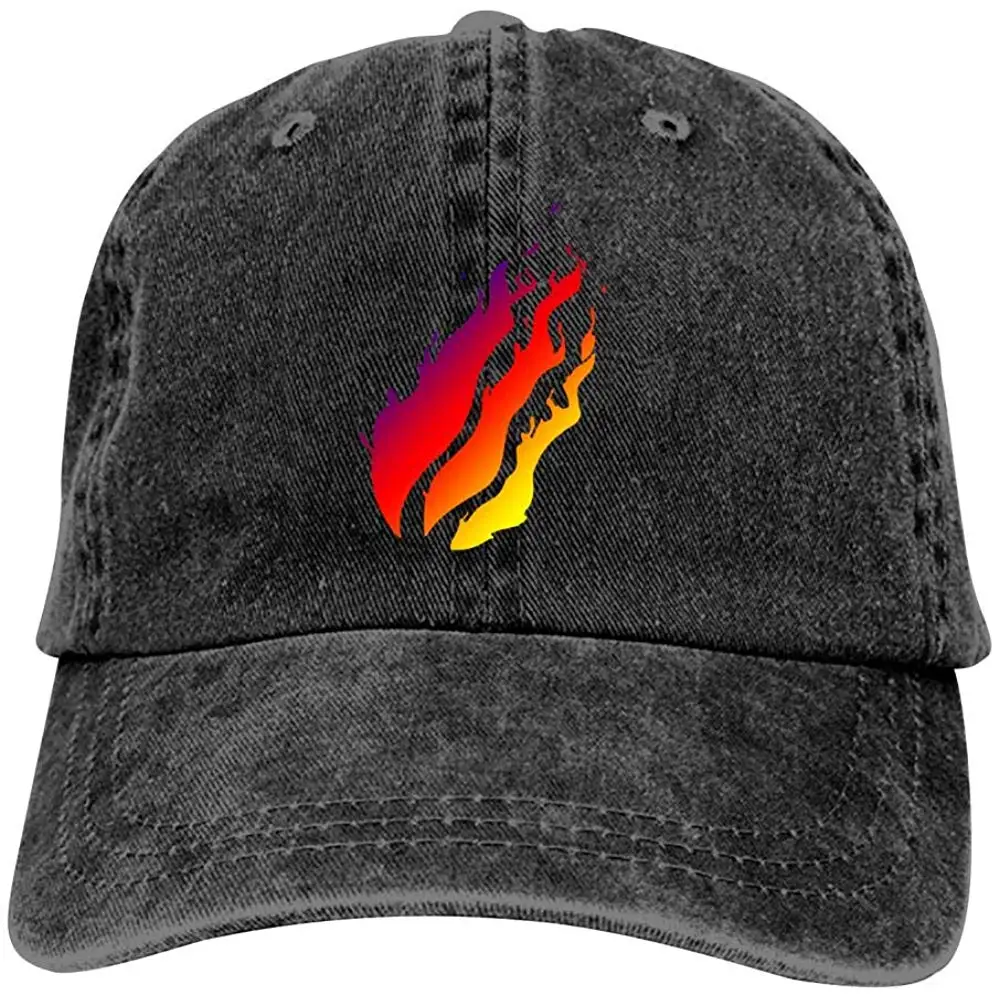 Preston Fire Nation Playz геймер пламя Ковбой шляпа унисекс Защита от солнца s бейсболка для женщин мужчин черная