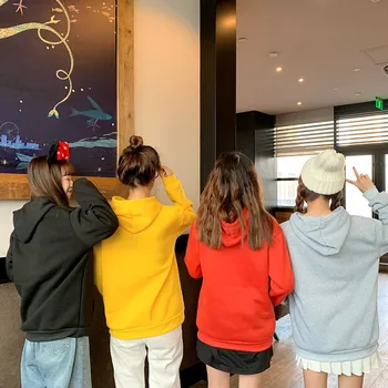 

ROPALIA Korean Fruit Print Hoodies Harajuku Loose Casual Women Long Sleeve Sweatshirt