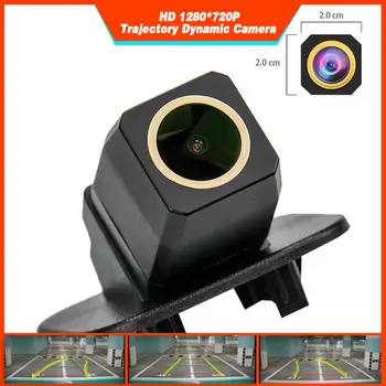 

Trajectory Dynamic Parking Line for Mazda CX-3 CX3 Reverse Hole HD 1280x720p Golden Rear View Backup Night Vision Camera