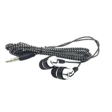 Плетеные проводные наушники сабвуфер наушники-вкладыши шумоизоляция гарнитура для телефонов MP3 MP4 PC Игры