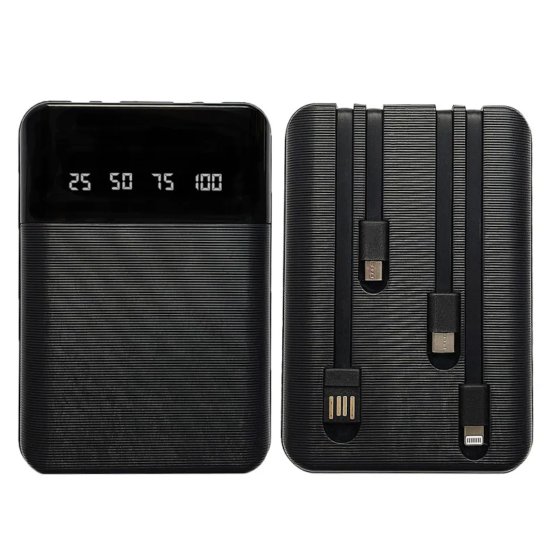 

Universal 4x18650 Powerbank Case Powe Bank DIY Batterery Charger Box Kit With USB Cable For iPhone All Smartphone