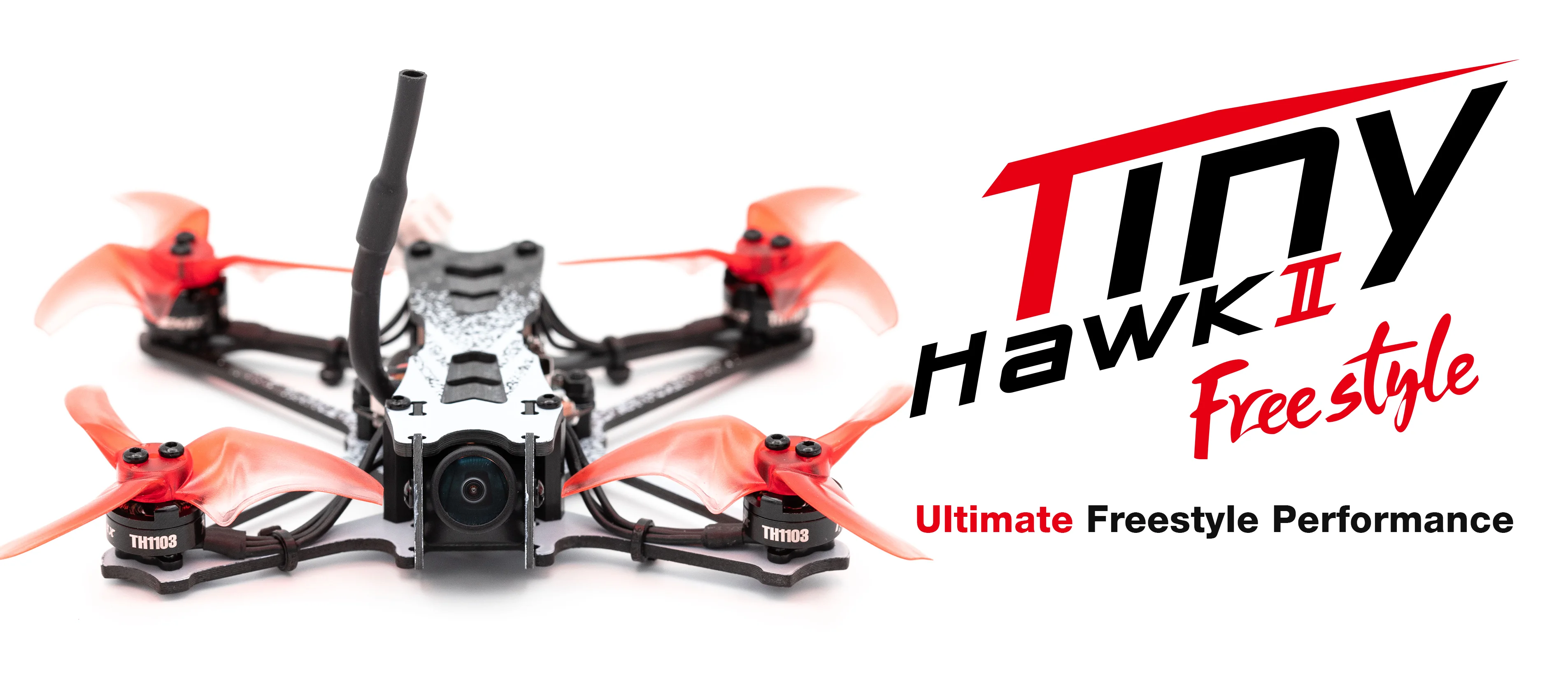 EMAX Tinyhawk II Freestyle 115mm 2.5inch F4 5A ESC FPV Racing RC Drone BNF Version Frsky Compatible Upgrade FPV Drone