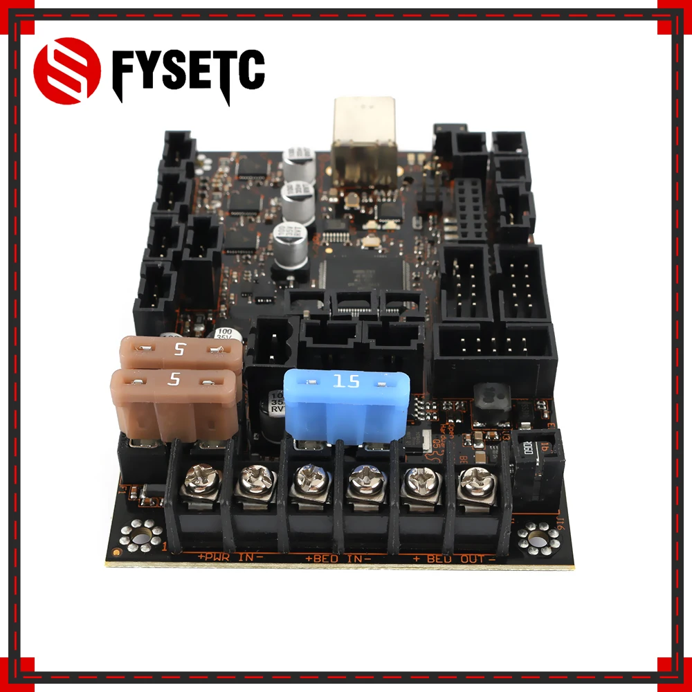 Материнская плата EinsyRambo 1 1b для Prusa i3 MK3 MK3S с 4 шаговыми драйверами Trinamic TMC2130 SPI