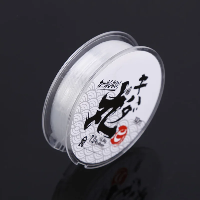 50M Japan imported fishing line main meters raw silk nylon master sub-fishing strong pull Accessories | Спорт и развлечения