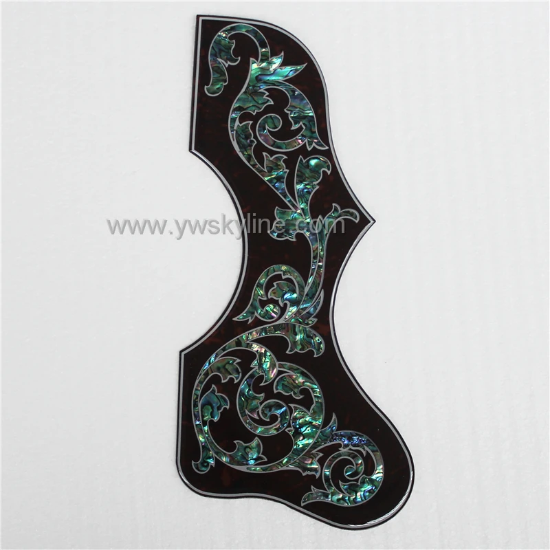 J200 guitar pickguard, pick guards для J200 guitar, 2 мм толщина целлюлоидных инкрустаций pick-guard, Golpeador para guitar ra acustica