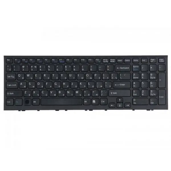 Клавиатура для ноутбука Sony Vaio VPC-EH VPCEH черная с черной рамкой | Компьютеры и офис