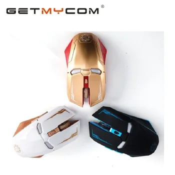 

Home Mute Wireless Office Mouse Original new for Iron Man Getmycom Wireless Game Mouse Creative Wireless Mouse