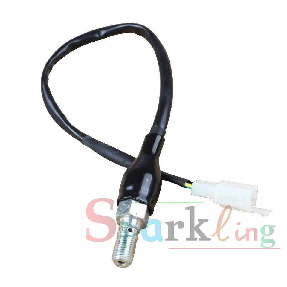 Universal M10x1.25mm Motorcycle Brake and Clutch Switch Modified Banjo Bolt Switch Motorcycle Brake and Clutch Power Off Switch