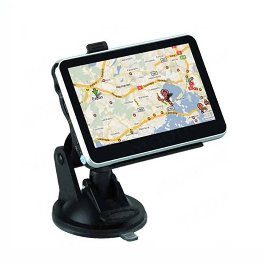  800MB RAM + 8GB ROM GPS Navigation 4.3-Inch Touch Screen Portable GPS 1800mAh Battery European Map 