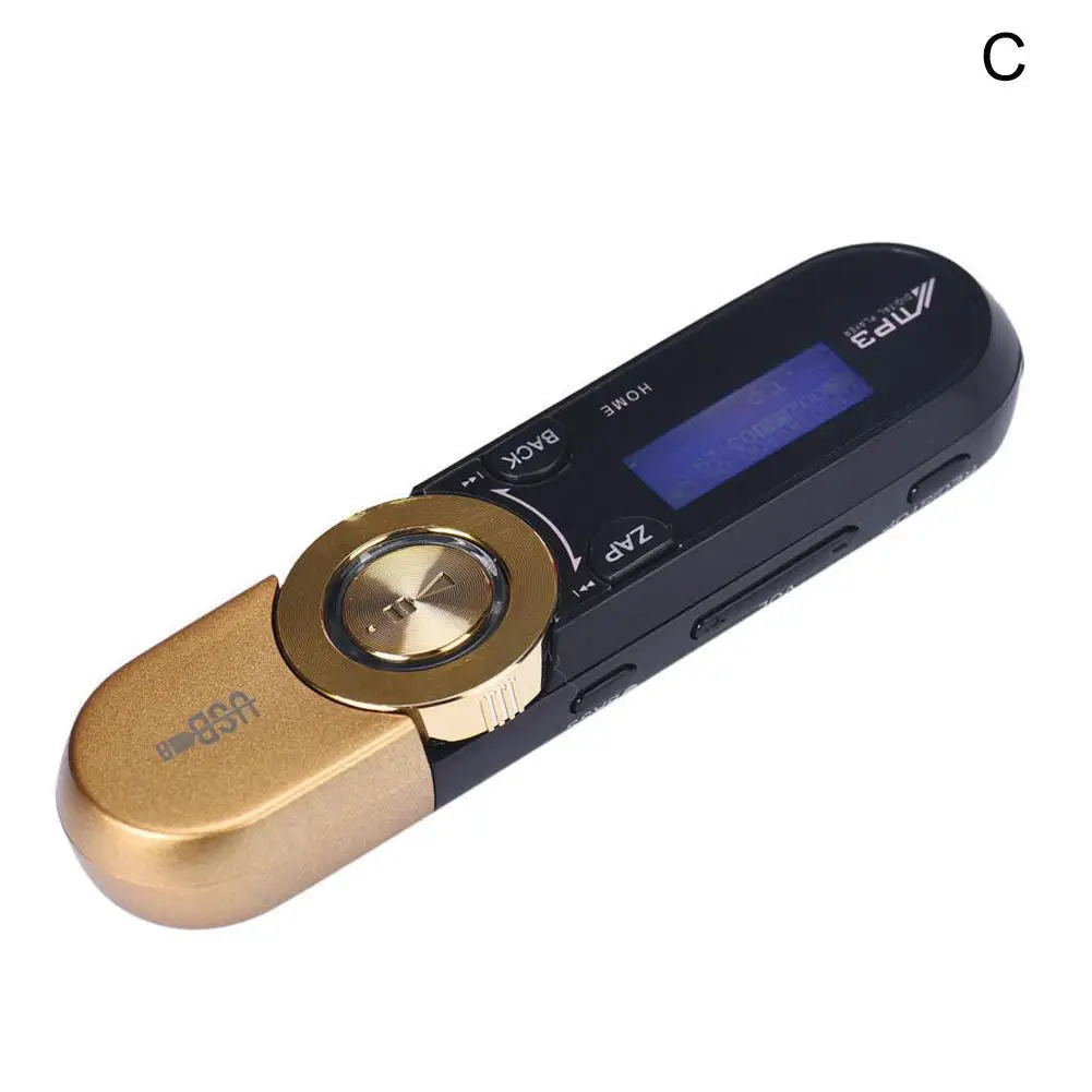 1.1'' Mini MP3 Player 32GB Music Playing With FM Radio Music Player Sporty MP3 Players With Clip Running Players - Цвет: C