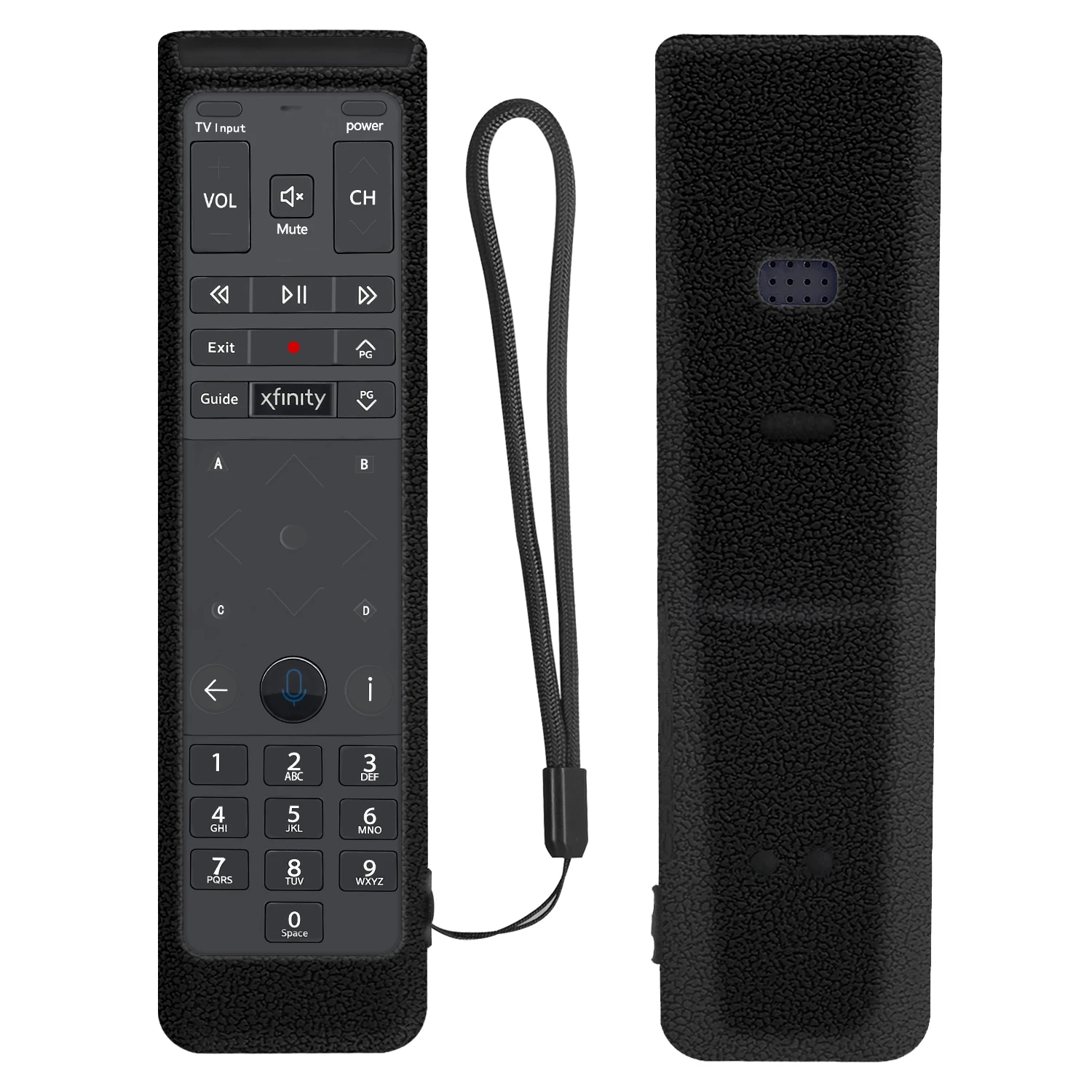 Custodia Protettiva In Silicone Antiurto E Anti-smarrimento Per XFinity Per Telecomando Vocale Comcast~p141764414