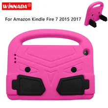 Для Amazon Kindle Fire 7 чехол птица Дети стенд планшет чехол противоударный EVA ручной чехол для Kindle Fire7