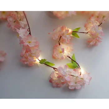 

Decor String Lights 2 x AAA Battery 2.2m Flower Fairy LED Peach String