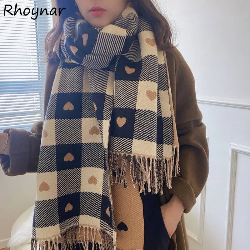 Trendy Checkered Scarf - Chic Winter Accessories