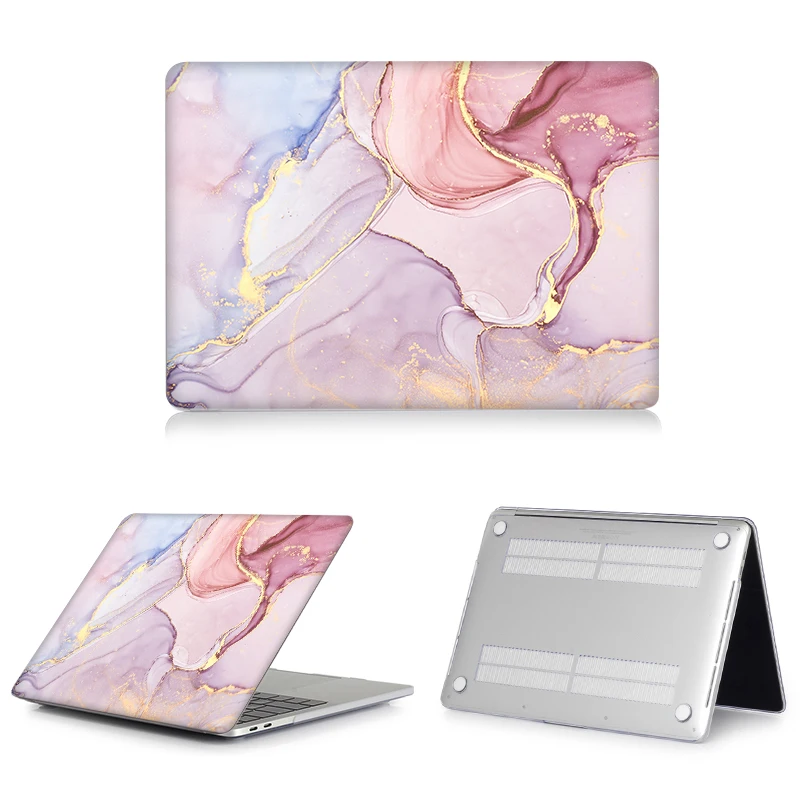 MTT чехол для ноутбука Macbook Air Pro Retina 11 12 13 15 16 жесткий macbook 3 с сенсорным ID a2289 a2251 a1278