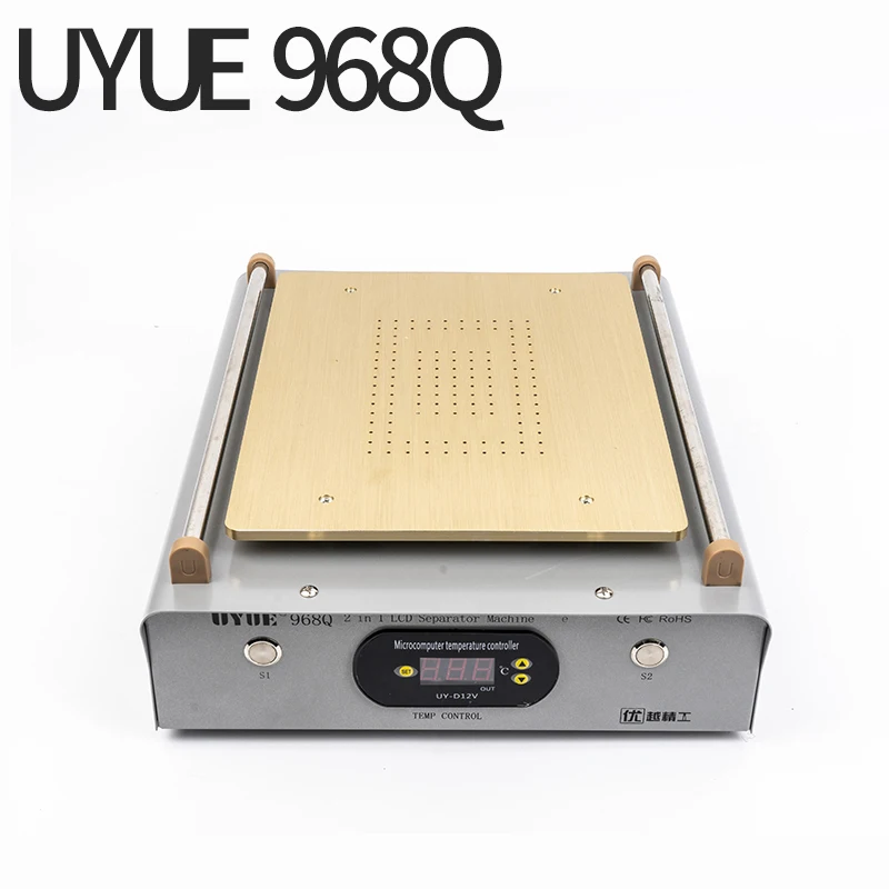 220V Стекло lcd сенсорный экран Сепаратор UYUE 968Q Встроенный вакуумный насос максимум 14 дюймов мобильный телефон разборка и техническое обслуживание инструменты - Цвет: 220V