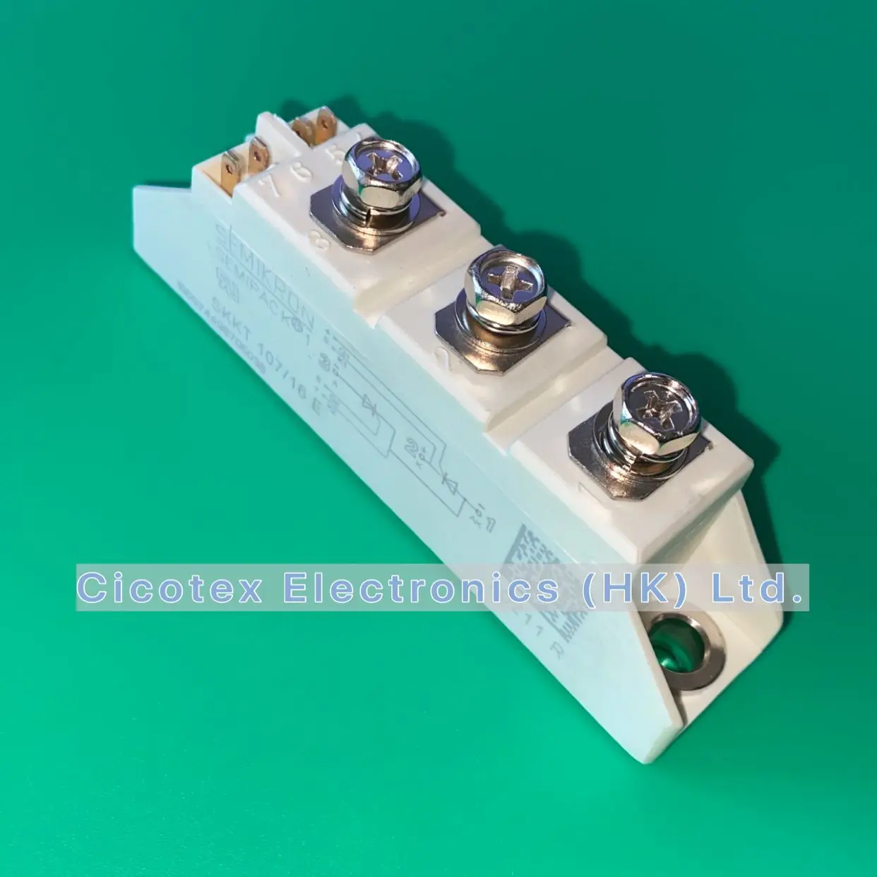 Módulo Skct 107 16e Igbt Módulos Tiristor de Diodo Skkt107 16 Segundos Skkt107 16e