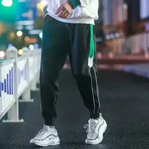 7 Хип-хоп летние штаны уличная Мужская Jogger длиной до щиколотки шаровары Мужская одежда танцевальные джоггеры брюки мужские брюки повседневные - Цвет: 7
