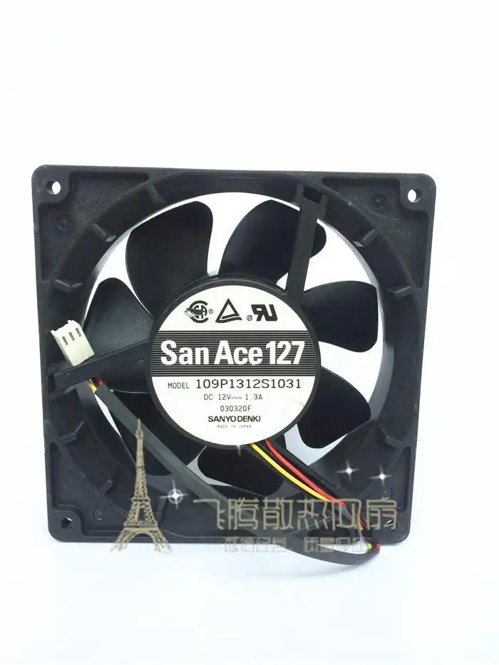 

Sanyo 12738 109P1312S1031 12 В 1.3A 127*127*38 мм