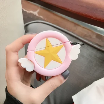 

Salor Moon 3D Magic Wand Silicone Case for Huawei Freebuds 3 Case Headphone Cover For Freebuds 3 New Earphone Cases Capa