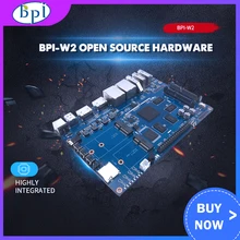 Banana Pi W2 BPI-W2+ акриловый чехол+ 12 В 2A DC мощность для Banana Pi W2 умный маршрутизатор NAS RTD1296 чип дизайн для Игрового Центра