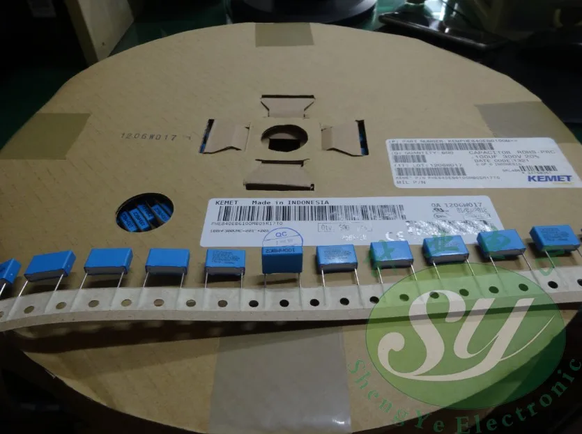 50 шт. RIFA PHE840EB6100MB 0,1 мкФ/300Vac 100NF u1 104 пленочный конденсатор