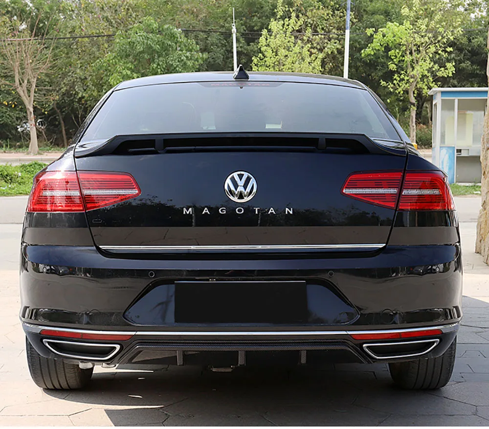 Автозапчасти, задний спойлер для Volkswagen Magotan Passat B8 ABS пластик, багажник, крыло, губы, спойлер на крыше, высокая твердость