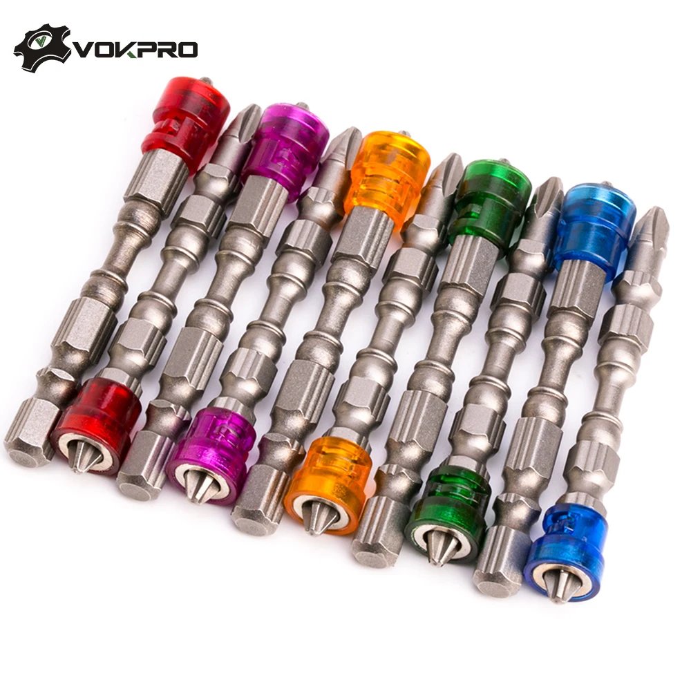 

Single & Double Head Magnetic Driver Drill Set Screwdriver Bit Anti-Slip Hex S2 PH2 Electric Screw Driver Set For Power Tools
